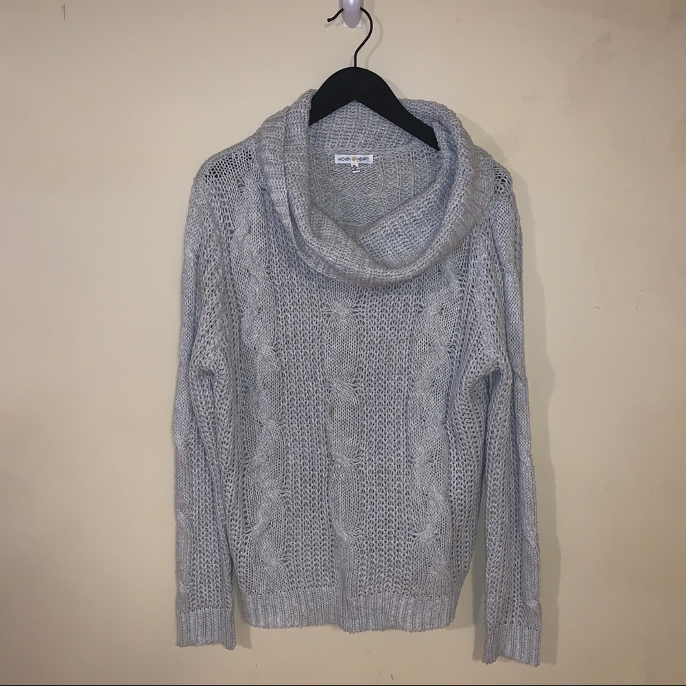 Grey turtleneck Sweater